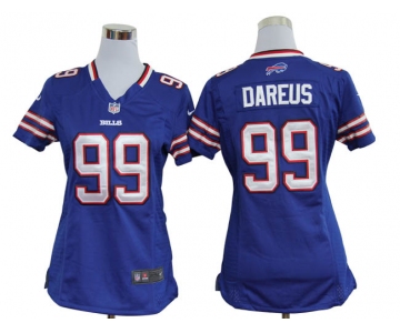 nike women nfl jerseys buffalo bills #99 dareus blue[nike]