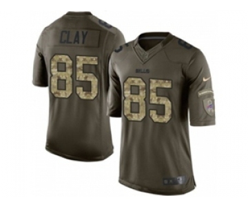 nike youth nfl jerseys buffalo bills #85 clay army green[nike Limited Salute To Service]