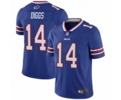 Youth Buffalo Bills  #14 Stefon Diggs Royal Blue  Vapor Untouchable Limited Player Football Jersey