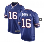 Youth Buffalo Bills #16 Sherfield Game Blue Football Jersey