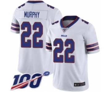 Youth Buffalo Bills #22 Marcus Murphy White Vapor Untouchable Limited Player 100th Season Football Jersey