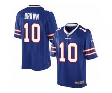 Youth Nike Buffalo Bills #10 Philly Brown Limited Royal Blue Team Color NFL Jersey