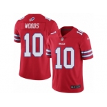 Youth Nike Buffalo Bills #10 Robert Woods Limited Red Rush NFL Jersey