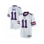 Youth Nike Buffalo Bills #11 Zay Jones Limited White NFL Jersey