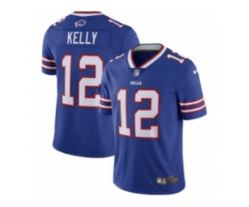 Youth Nike Buffalo Bills #12 Jim Kelly Vapor Untouchable Limited Royal Blue Team Color NFL Jersey