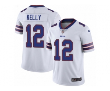 Youth Nike Buffalo Bills #12 Jim Kelly Vapor Untouchable Limited White NFL Jersey