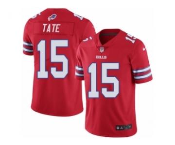 Youth Nike Buffalo Bills #15 Brandon Tate Limited Red Rush NFL Jersey