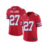 Youth Nike Buffalo Bills #27 Duke Williams Limited Red Rush NFL Jersey