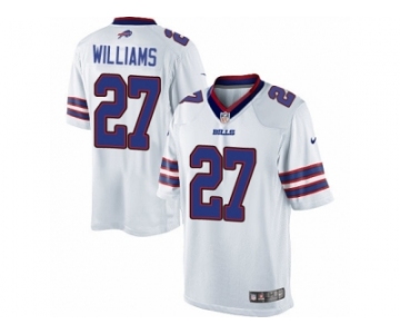 Youth Nike Buffalo Bills #27 Duke Williams Limited White NFL Jersey