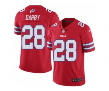 Youth Nike Buffalo Bills #28 Ronald Darby Limited Red Rush NFL Jersey