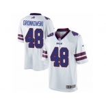 Youth Nike Buffalo Bills #48 Glenn Gronkowski Limited White NFL Jersey