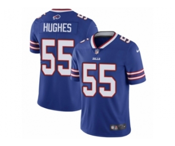 Youth Nike Buffalo Bills #55 Jerry Hughes Vapor Untouchable Limited Royal Blue Team Color NFL Jersey