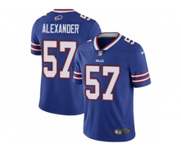 Youth Nike Buffalo Bills #57 Lorenzo Alexander Vapor Untouchable Limited Royal Blue Team Color NFL Jersey