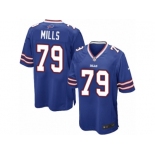 Youth Nike Buffalo Bills #79 Jordan Mills Game Royal Blue Team Color NFL Jersey