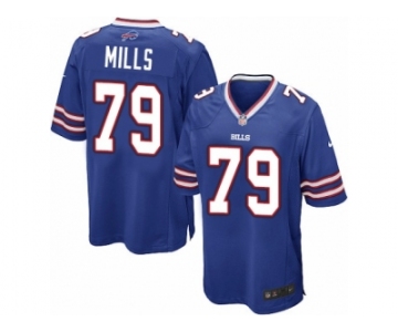 Youth Nike Buffalo Bills #79 Jordan Mills Game Royal Blue Team Color NFL Jersey