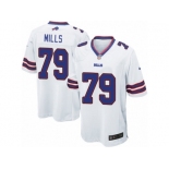 Youth Nike Buffalo Bills #79 Jordan Mills Game White NFL Jersey