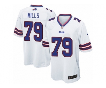 Youth Nike Buffalo Bills #79 Jordan Mills Game White NFL Jersey