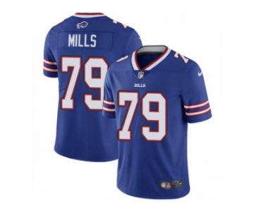 Youth Nike Buffalo Bills #79 Jordan Mills Royal Blue Team Color Vapor Untouchable Limited Player NFL Jersey