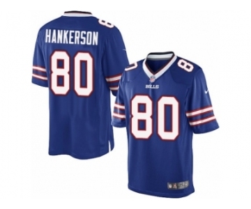 Youth Nike Buffalo Bills #80 Leonard Hankerson Limited Royal Blue Team Color NFL Jersey