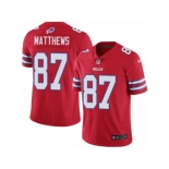 Youth Nike Buffalo Bills #87 Jordan Matthews Limited Red Rush Vapor Untouchable NFL Jersey