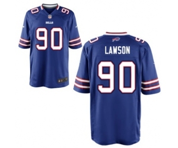 Youth Nike Buffalo Bills #90 Shaq Lawson Royal Blue Team Color NFL Jersey