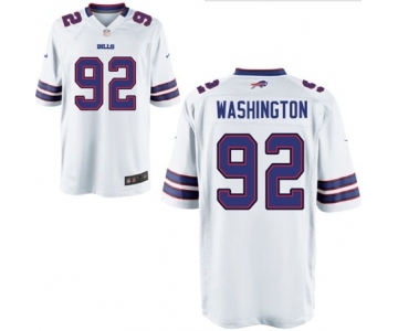 Youth Nike Buffalo Bills #92 Adolphus Washington White NFL Jersey