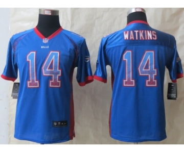 nike youth nfl jerseys Buffalo Bills #14 Watkins blue[Elite drift fashion]