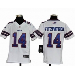 nike youth nfl jerseys buffalo bills #14 fitzpatrick white[nike]