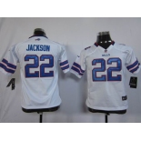 nike youth nfl jerseys buffalo bills #22 jackson white[nike]