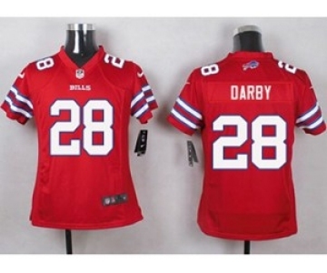 nike youth nfl jerseys buffalo bills #28 darby red[new Elite][darby]