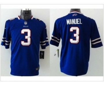 nike youth nfl jerseys buffalo bills #3 manuel blue[nike]