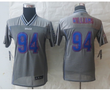 nike youth nfl jerseys buffalo bills #94 williams grey[nike vapor]