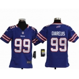 nike youth nfl jerseys buffalo bills #99 dareus blue[nike]