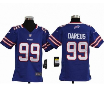 nike youth nfl jerseys buffalo bills #99 dareus blue[nike]