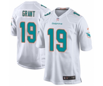 Men's Nike Miami Dolphins #19 Jakeem Grant Game White NFL Jersey