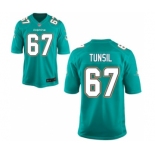 Men's Nike Miami Dolphins #67 Laremy Tunsil Game Green Team Color NFL Jersey