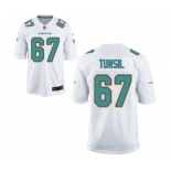 Men's Nike Miami Dolphins #67 Laremy Tunsil Game White NFL Jersey