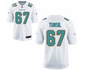 Men's Nike Miami Dolphins #67 Laremy Tunsil Game White NFL Jersey