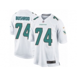 Men's Nike Miami Dolphins #74 Jermon Bushrod Game White NFL Jersey