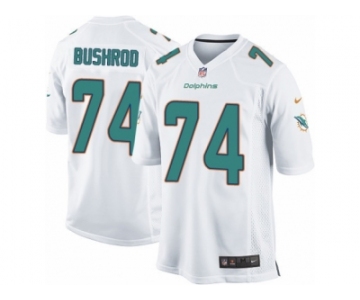 Men's Nike Miami Dolphins #74 Jermon Bushrod Game White NFL Jersey