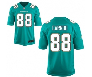 Men's Nike Miami Dolphins #88 Leonte Carroo Game Green Team Color NFL Jersey