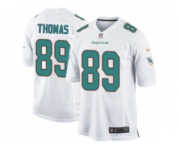 Men's Nike Miami Dolphins #89 Julius Thomas Game White NFL Jersey