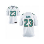 Nike Miami Dolphins #23 Jay Ajayi White Men's Stitched NFL New Game Jersey