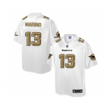 nike nfl jerseys miami dolphins #13 marino Pro Line White[game]