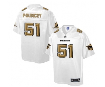 nike nfl jerseys miami dolphins #51 mike pouncey Pro Line White[game]