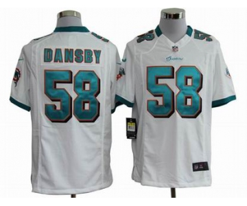 nike nfl jerseys miami dolphins #58 dansby white[game]