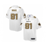 nike nfl jerseys miami dolphins #91 wake Pro Line White[game]