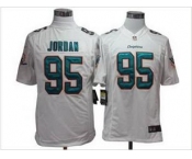 nike nfl jerseys miami dolphins #95 jordan white[game]