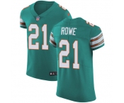 Nike Dolphins #21 Eric Rowe Aqua Green Alternate Men's Stitched NFL New Elite Jersey