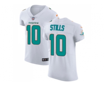 Nike Miami Dolphins #10 Kenny Stills White Men Stitched NFL Vapor Untouchable Elite Jersey